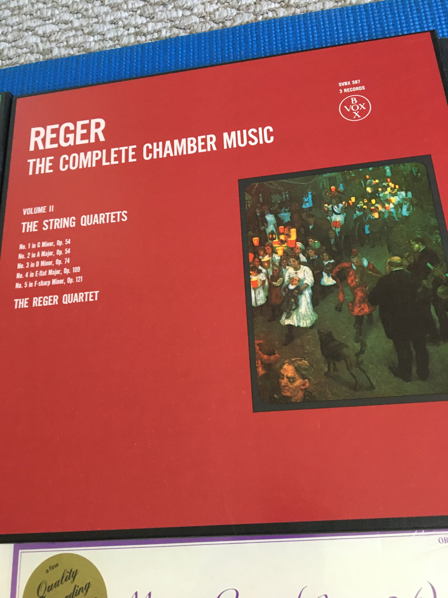 Max Reger complete chamber music and more Lot of 2 Lp b... 3