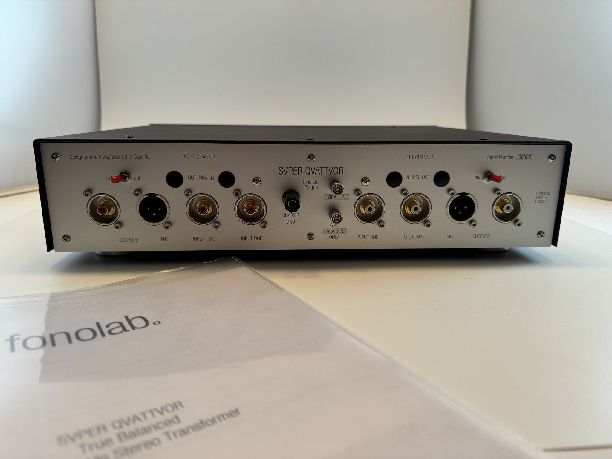 Fonolab Svper Qvattvor two channel Balanced MC Step-Up ... 8