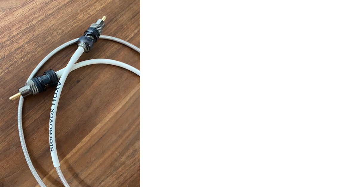 Stereovox HDXV digital cable 1m For Sale | Audiogon