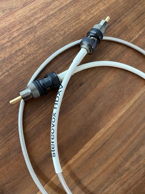 Stereovox HDXV digital cable 1m For Sale | Audiogon