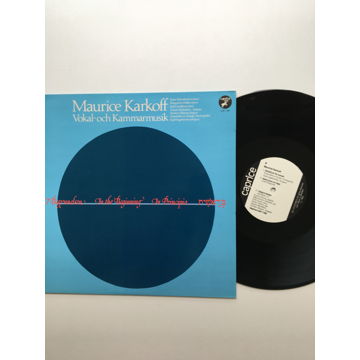 Maurice Karkoff Lp Record  Vokal-och Kammarmusik capric...