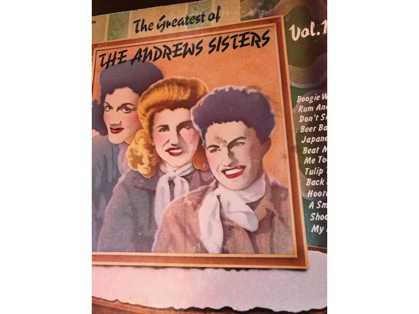 The Greatest Of THE ANDREW SISTERS Vol 1 & 2 The Greatest Of THE ANDREW SISTERS Vol 1 & 2