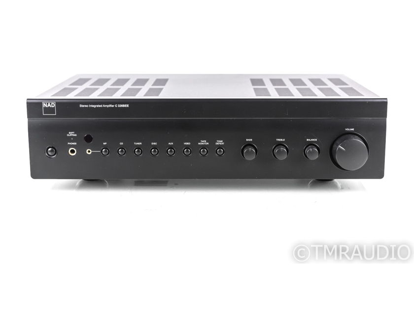 NAD C 326BEE Stereo Integrated Amplifier; C326-BEE; Remote (20224)