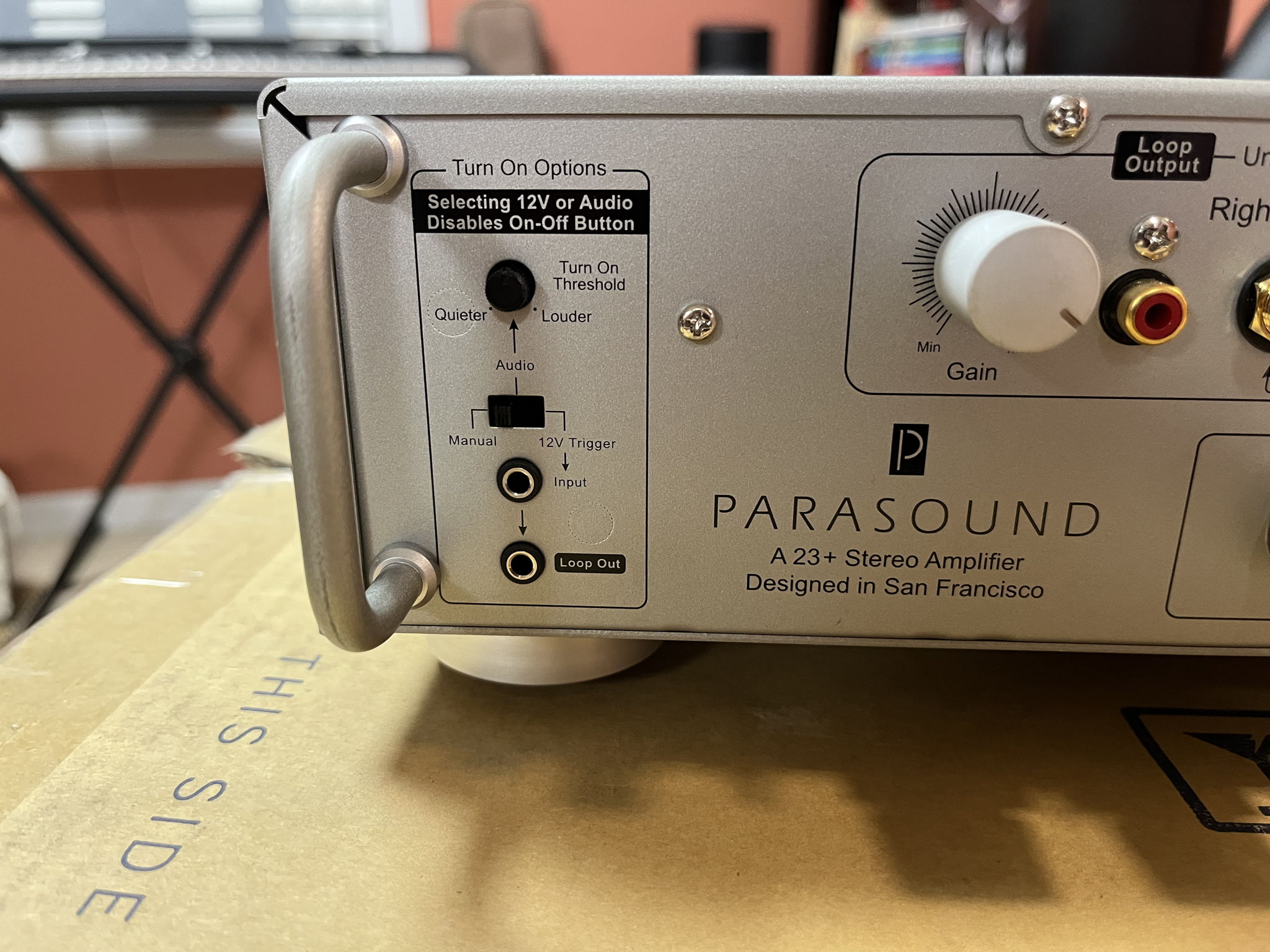 Parasound Halo A-23+ in SILVER 9