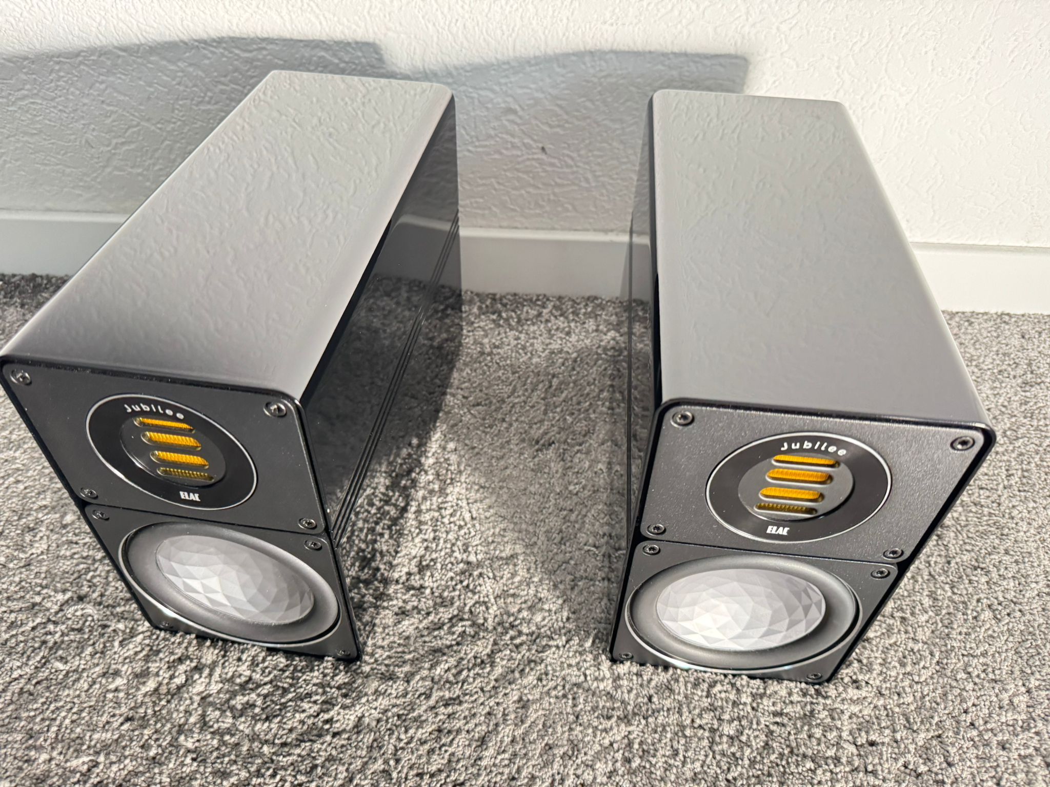 Elac BS312 BS-312 Jubilee speakers in black 7