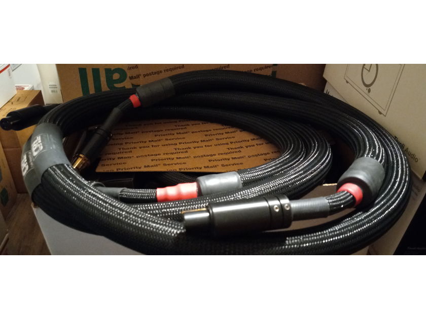 Cable Research Lab CRL Silver Reference XLR Interconnects(please make offers and negotiate) $2000 PRICE REDUCED BRAND NEW Flawless Perfect No Fingerprints