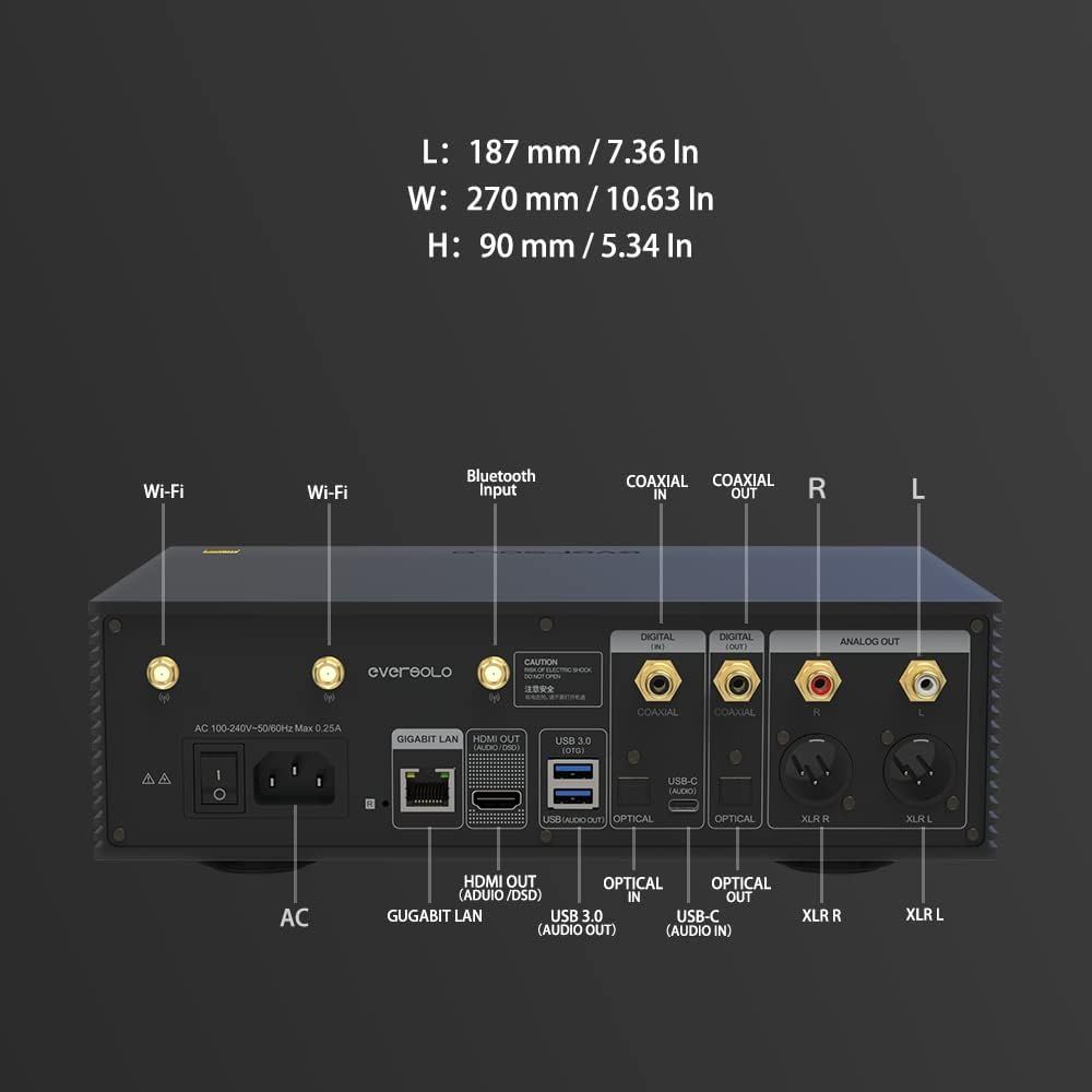 Eversolo DMP-A6 Streamers, Network Player, Music Servic... 2