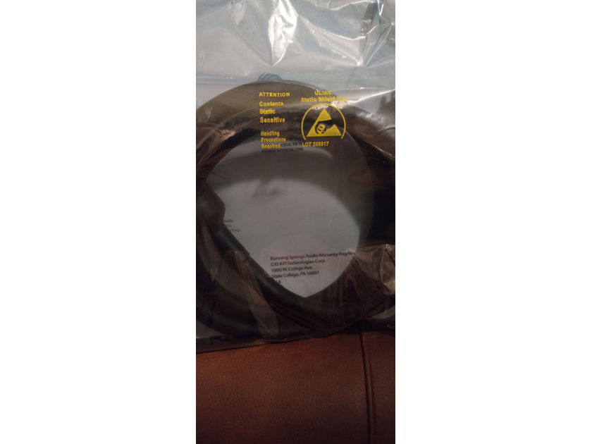 Running Springs Audio CARDAS AUDIO GOLDEN CROSS Mongoose Power Cord 5' 20A - PLEASE MAKE A REASONABLE WIN/WIN OFFER  - IEC BRAND NEW Flawless Perfection No Fingerprints REVISED PRICE REDUCTION OFFER $495