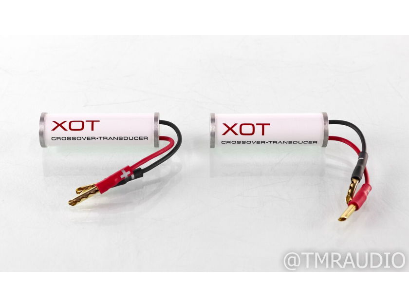 Synergistic Research XOT Crossover Transducer; Pair w/ Banana Plugs (27696)