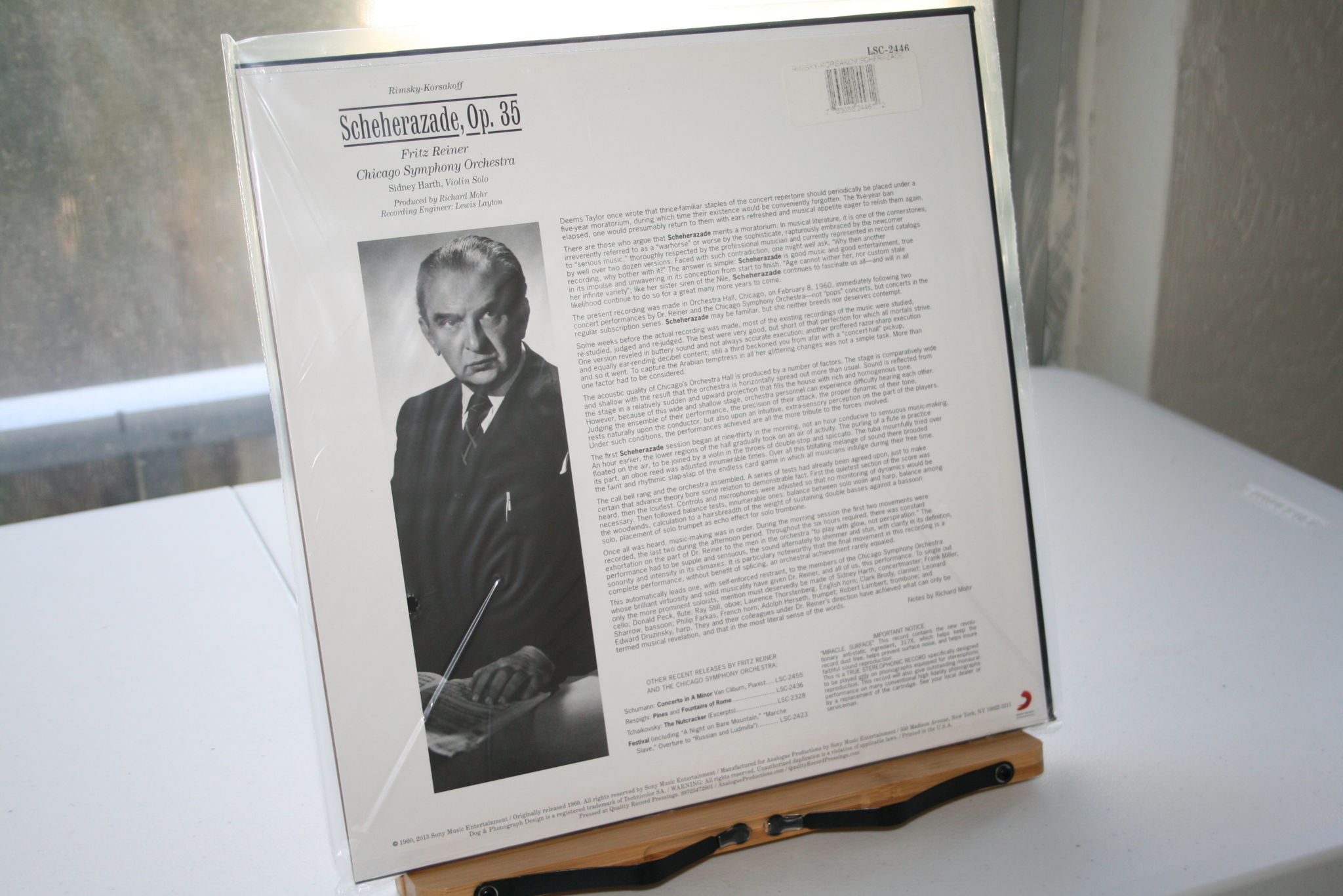 Rimsky-Korsakov Scheherazade - LP 200G Analogue Product... 2