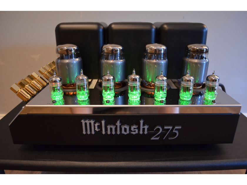 McIntosh MC275 MkVI Amp with Two Sets of Tubes and SR Blue Fuse