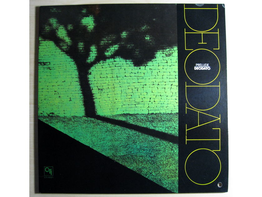Deodato - Prelude 1973 NM- Vinyl LP Jazz  CTI Records CTI 6021