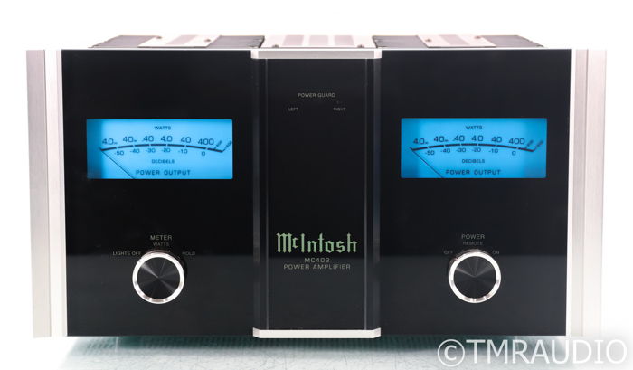 McIntosh MC402 Stereo Power Amplifier; MC-402 (1/4) (44...
