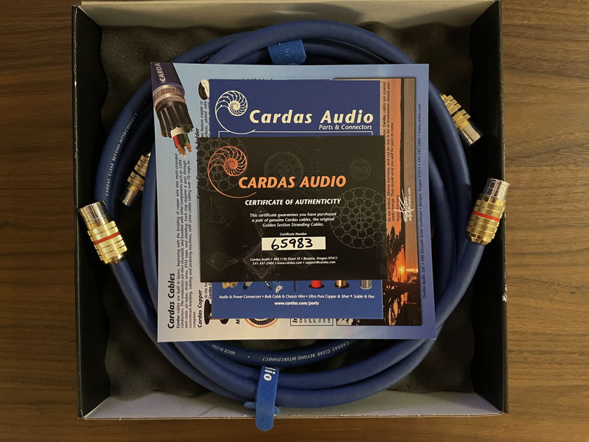 Cardas Audio Clear Beyond XLR Interconnects 2.0m