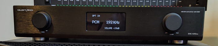 GUSTARD DAC-X20 Pro + Behringer Monitor1 Volume Control...
