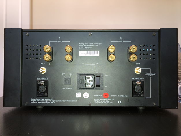Meridian 557 Power Amplifier