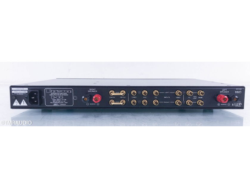 Bryston B-60 Stereo Integrated Amplifier Black; B60 (14432)