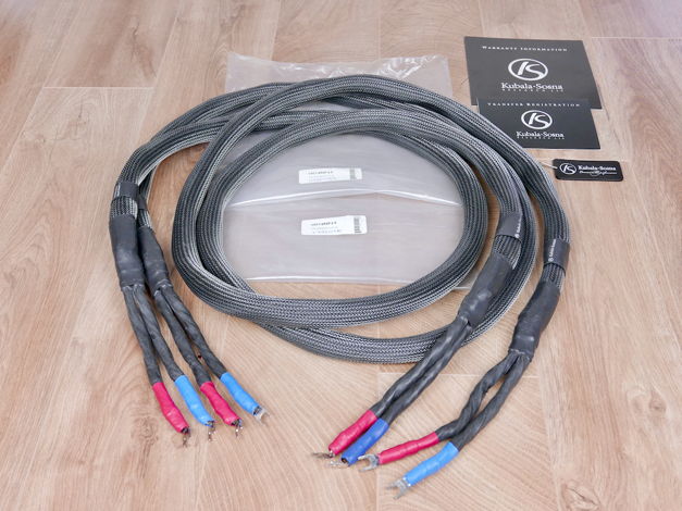 Kubala Sosna Elation highend audio speaker cables 2,5 m...