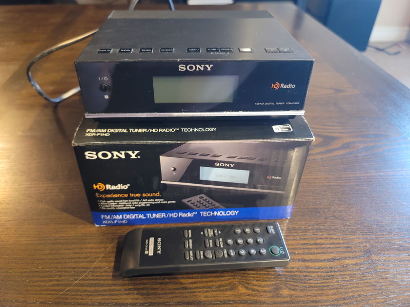 Sony XDRF1HD FM/AM Digital Tuner / HD Radio For Sale Audiogon
