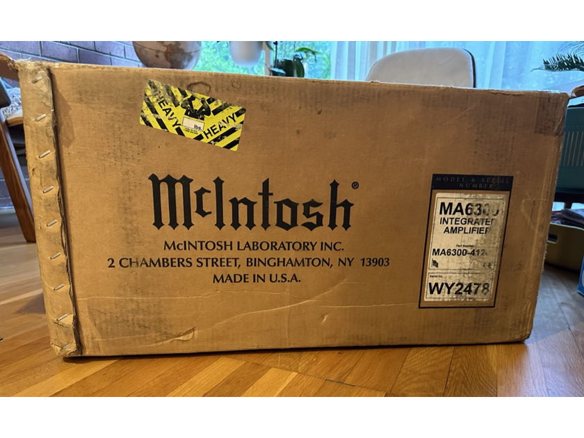 Selling my McIntosh MA-6300 for a new McIntosh!