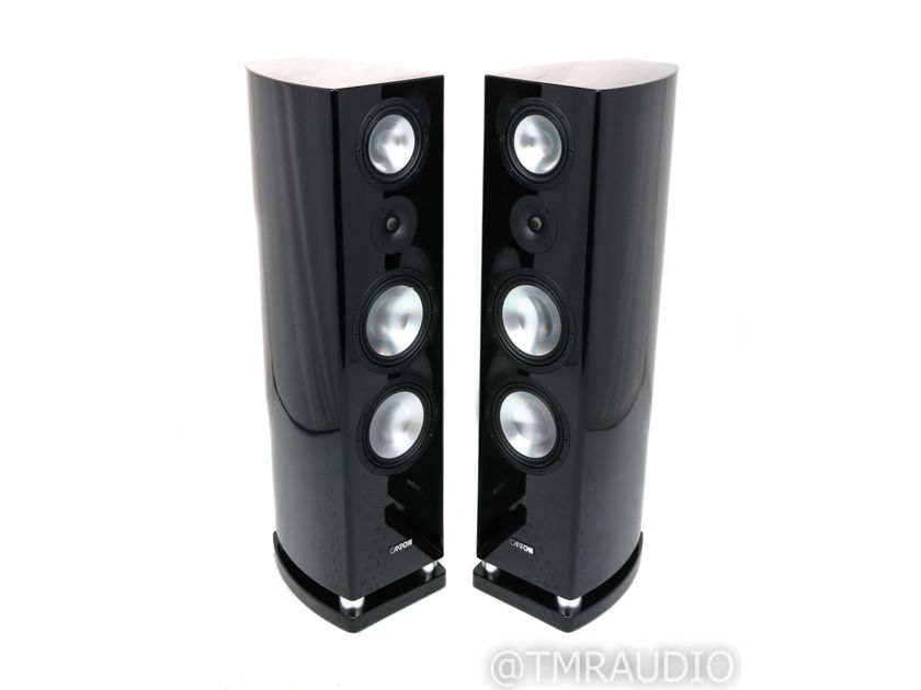 Canton Reference 3.2 DC Floorstanding Speakers; Gloss Black Pair (28857)
