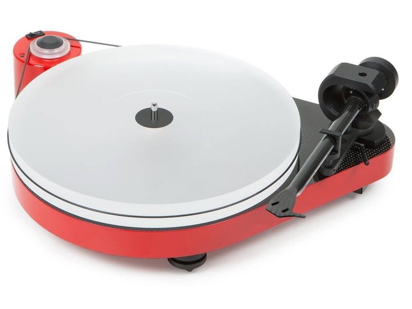NEW Pro-Ject RPM 5 Carbon in Gloss Red w/ Sumiko Blue Point ll