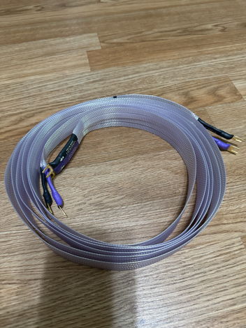 Nordost  Frey speaker cables 2m pair with spades to spa...