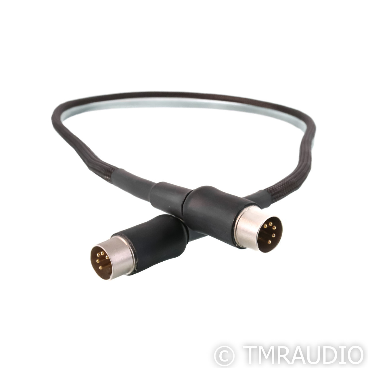 Tellurium Q Black II 5 Pin DIN Interconnect Cable; 1 (7...