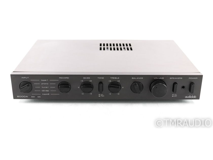 Audiolab 8000A Vintage Stereo Integrated Amplifier; 8000-A; MM/MC Phono (240V) (24171)