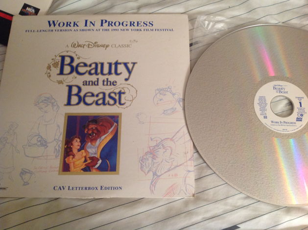Walt Disney  Beauty And The Beast CAV Letterbox Full Le...