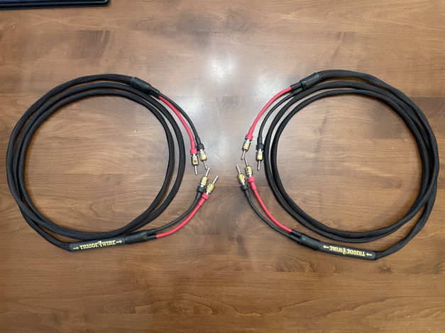 Triode Wire Labs American Speaker Cables - 9ft Pair wit...