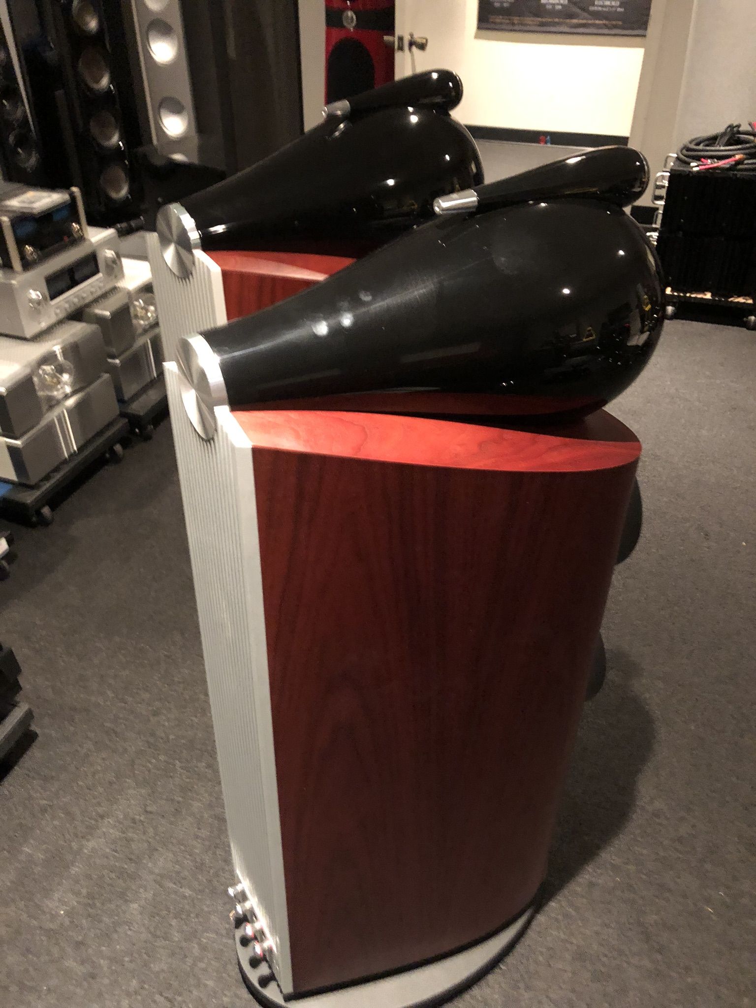 B&W (Bowers & Wilkins) 802D3 rosewood 4