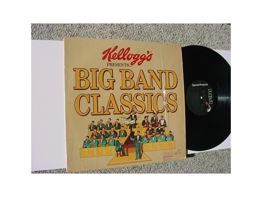 KELLOGGS Big Band classics - lp record RCA 1980 HINES DORSEY HAMPTON MILLER DUKE More