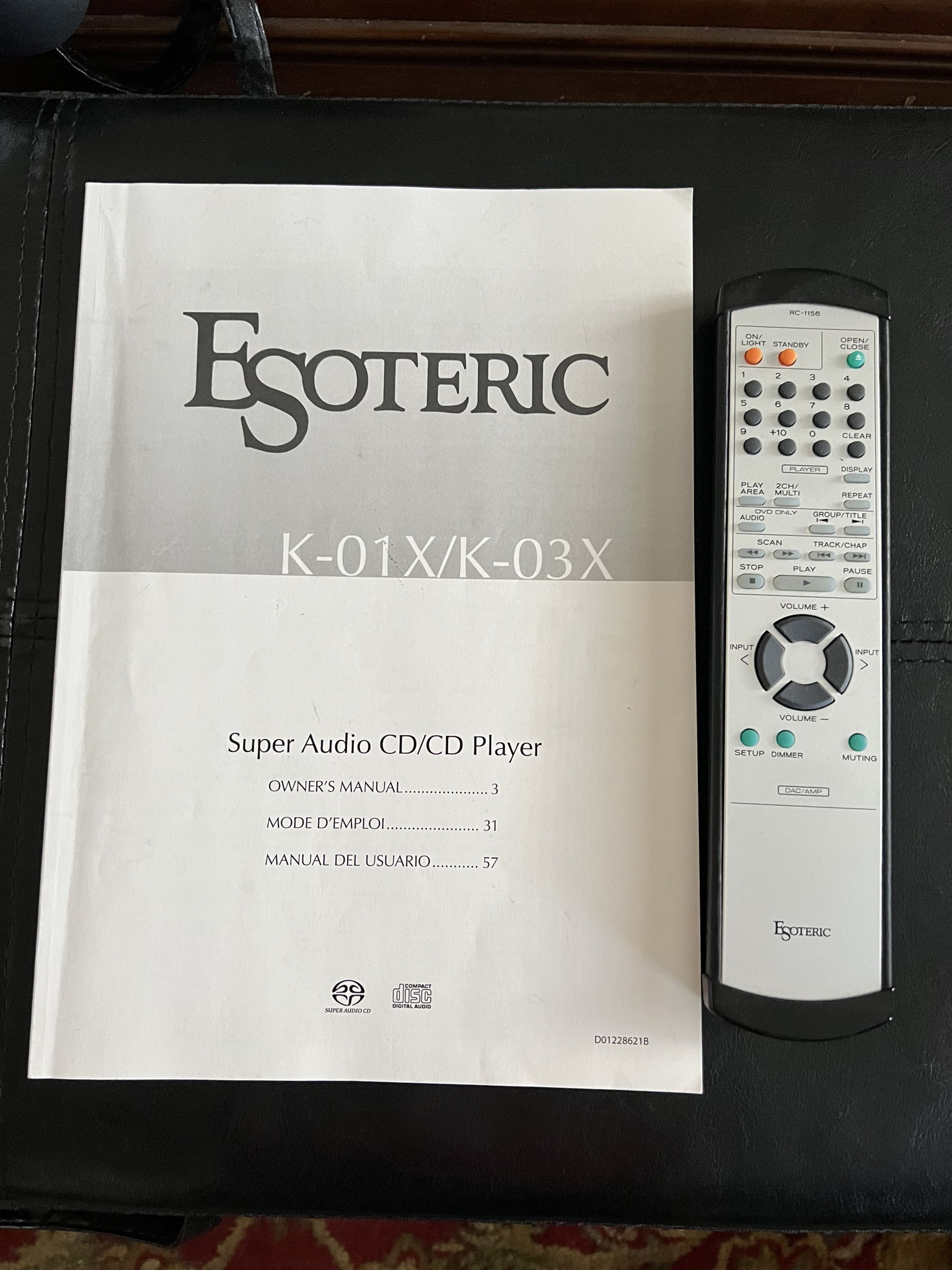 ESOTERIC K-03X  CD/SACD  PLAYER 5