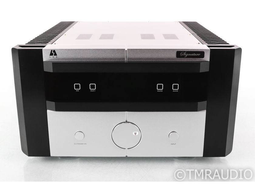 LSA Signature Stereo Tube Hybrid Integrated Amplifier; Remote; MM Phono