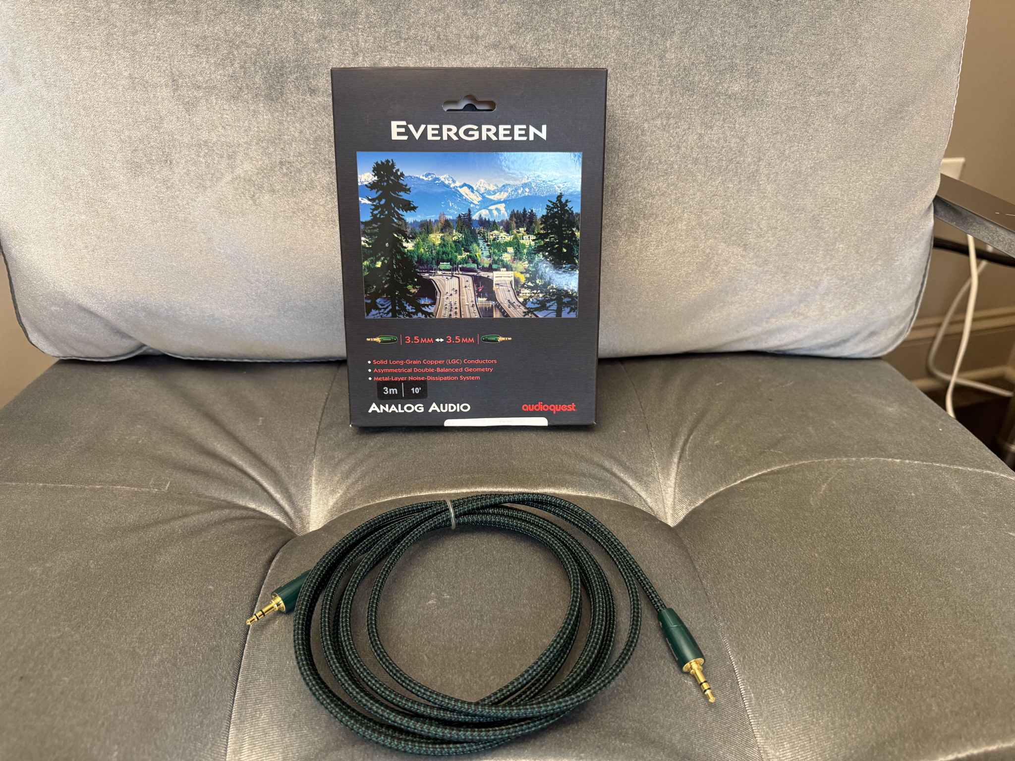 AudioQuest - Evergreen Audio Interconnect - 3.5 mm to 3...