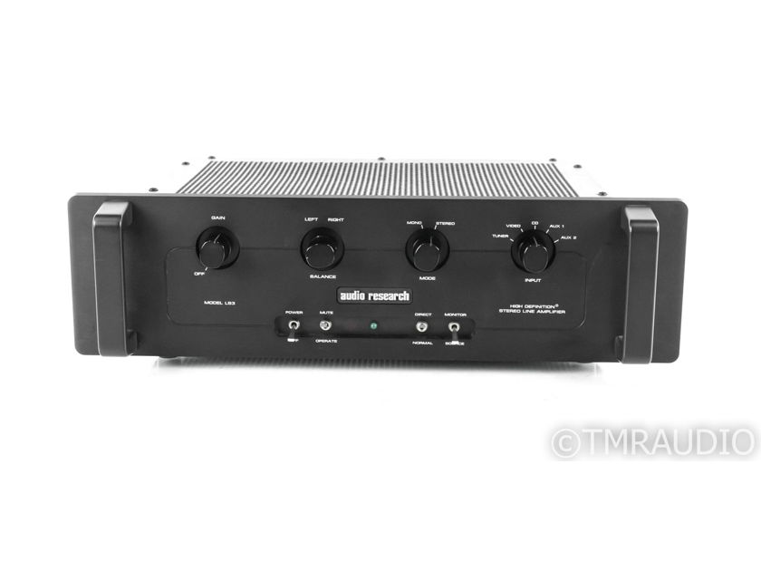 Audio Research LS3 Stereo Preamplifier; LS-3 (21765)
