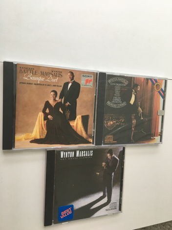 Jazz cd lot of 3 cds Wynton  Marsalis  1 sealed 2 used