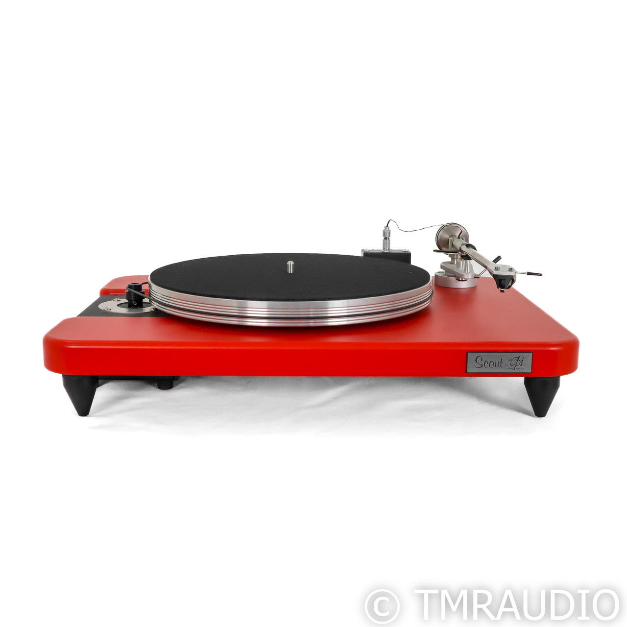 VPI Scout Jr. Belt Drive Turntable; Red w/ Ortofon 2 (7...