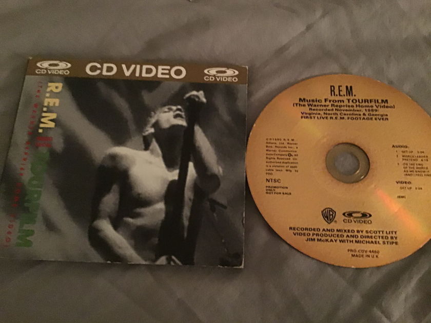 R.E.M. CD Video Disc Music From Tourfilm
