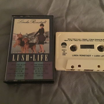 Linda Ronstadt Pre Recorded Cassette  Lush Life