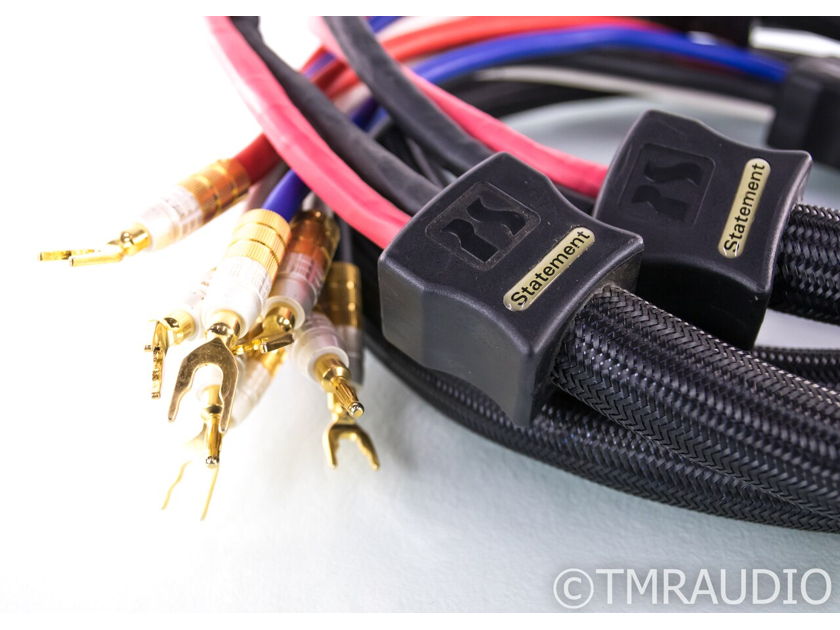 PS Audio Xstream Statement Bi-Wire Speaker Cables; 2m Pair; Spade/Banana (22759)