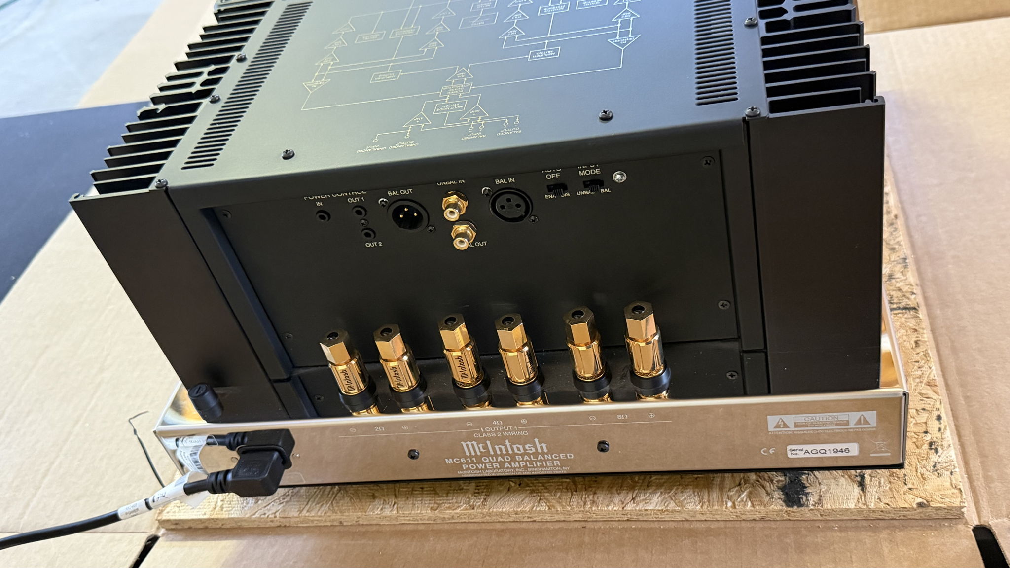 McIntosh MC611 Monoblocks 4