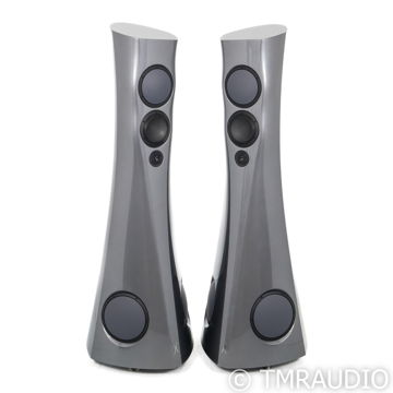 Estelon Forza Floorstanding Speakers; Dark Silver Pa (5...