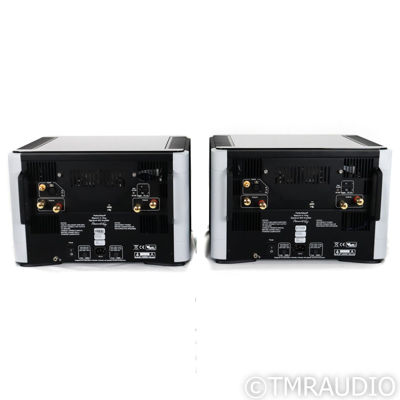 PS Audio BHK600 Mono Tube Power Amplifiers; Pair (67693) 7