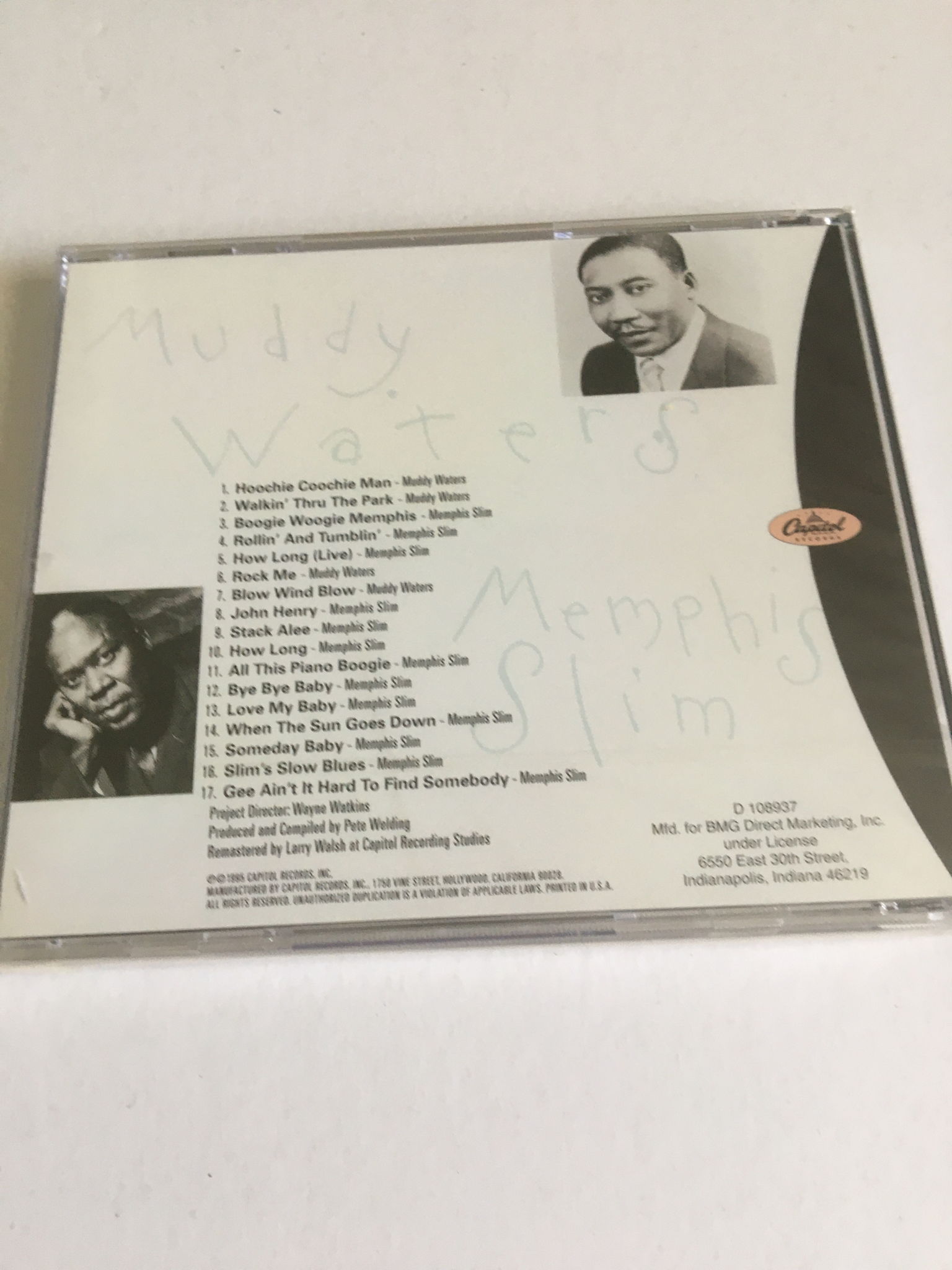 Sealed cd Muddy Waters  Chicago Blues Masters 2