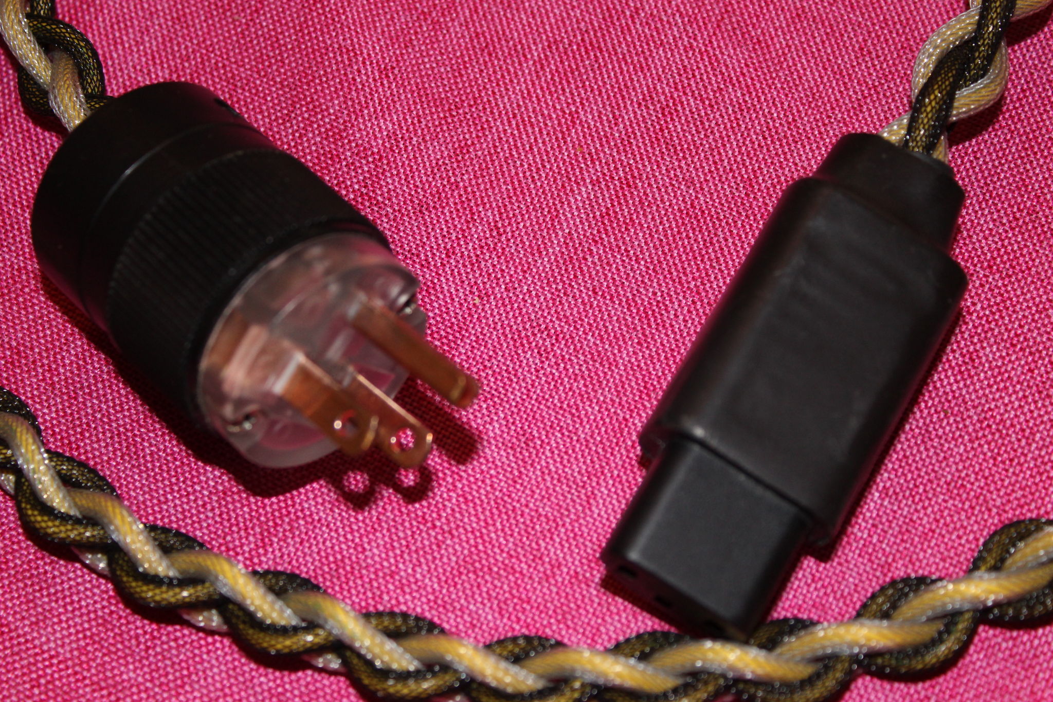 Black Shadow Black Shadow Power Cord Silver / Copper, C... 2