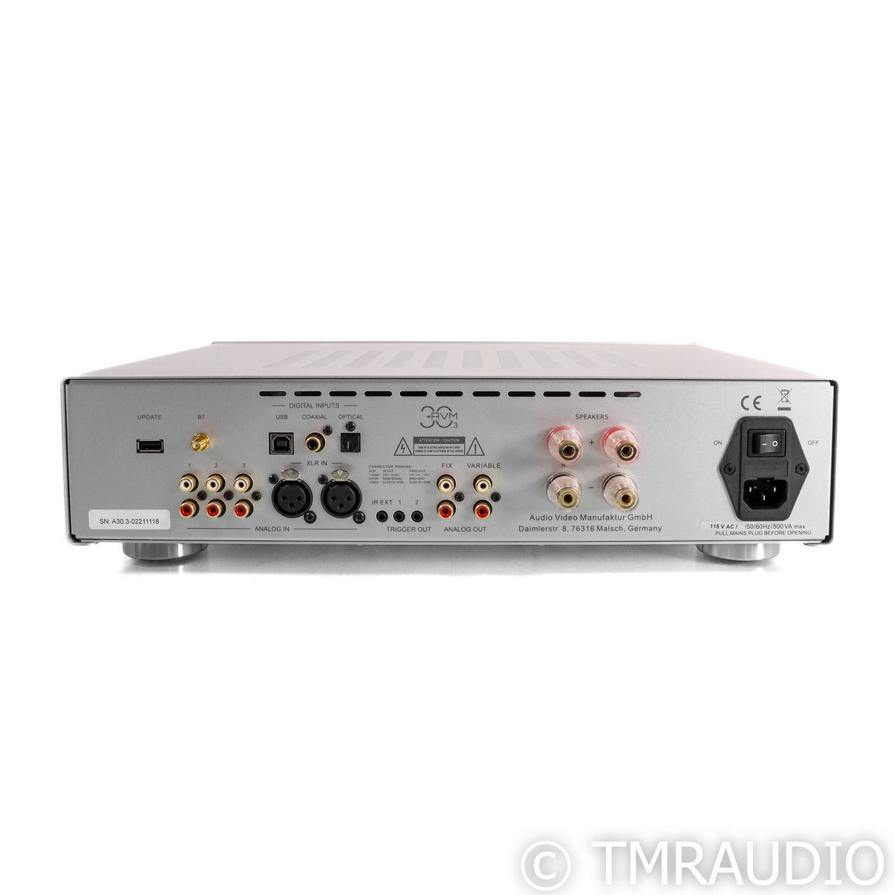 AVM A 30.3 Stereo Integrated Amplifier (Demo w/ Warrant... 5