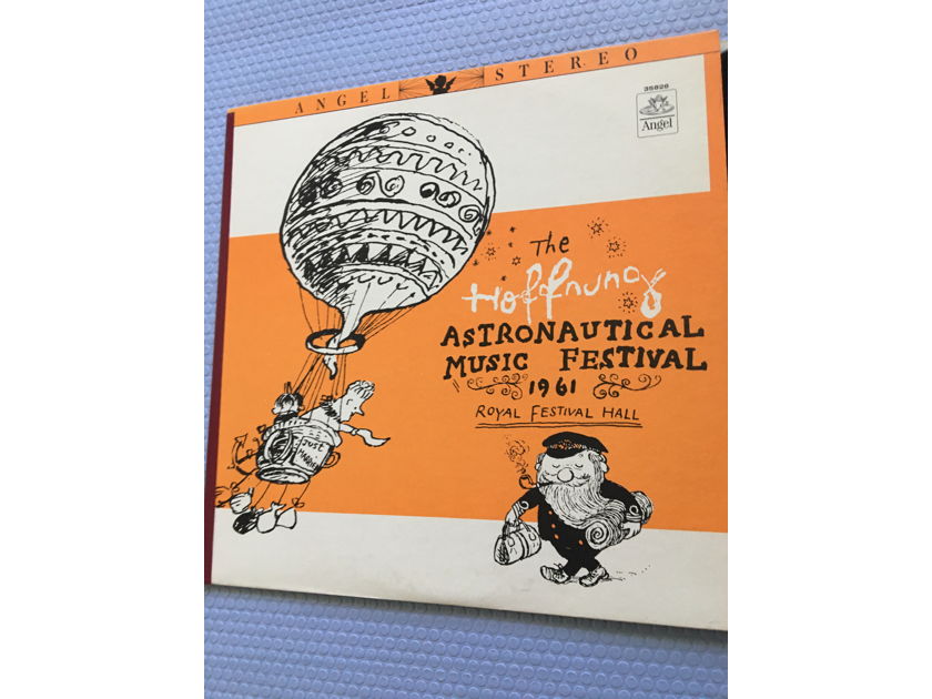 Angel 35828 the hoffnung Lp record  Astronautical music festival 1961 Royal hall