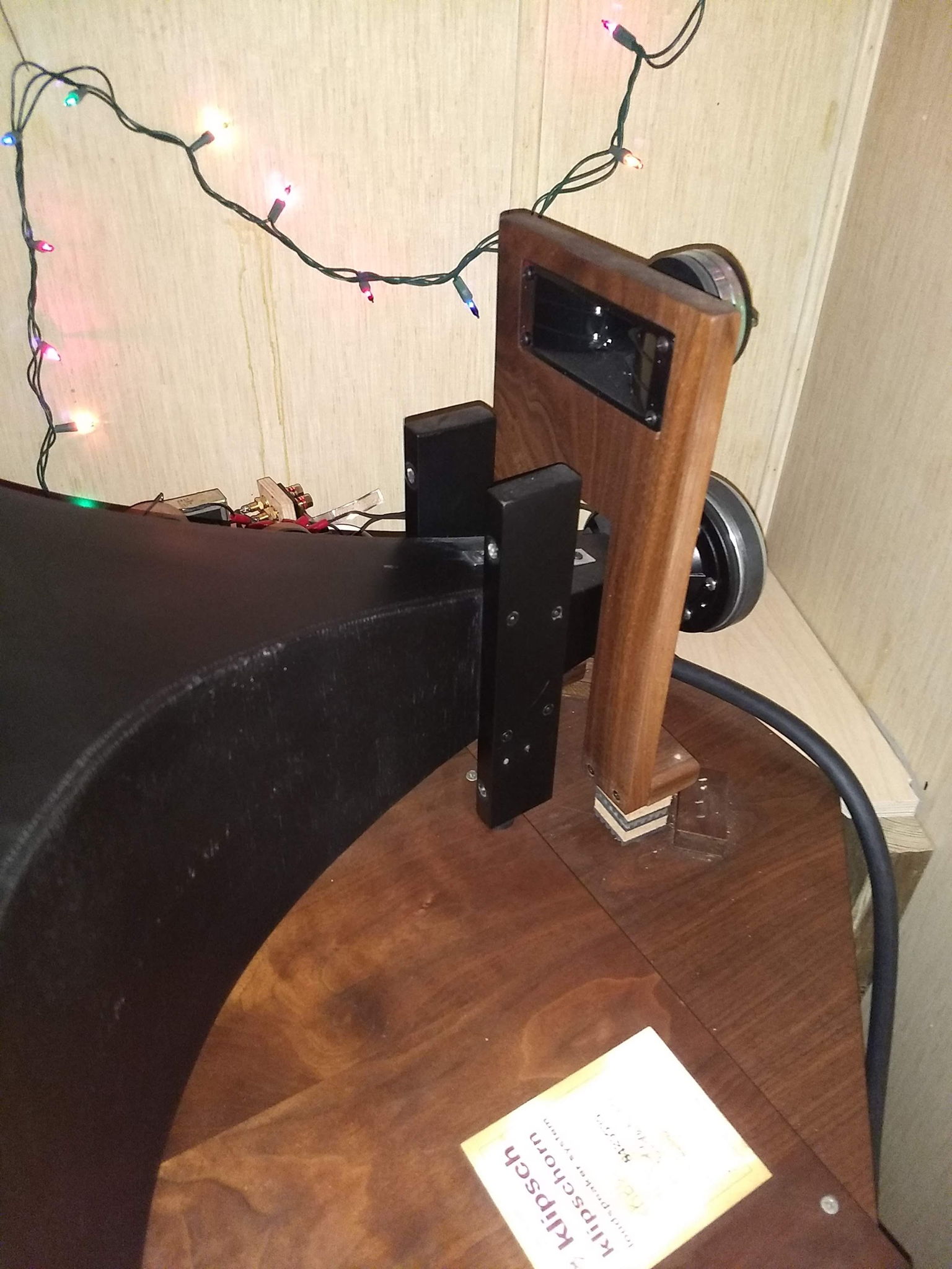 Klipschorn B&C tweeter and custom baffle